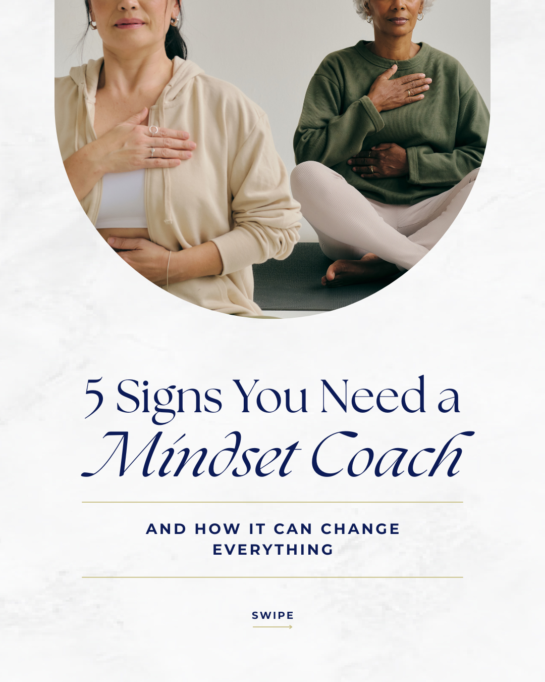 125 Instagram Carousel Templates for Mindset Coaches | Canva Graphics - The Simple Marketing Shop