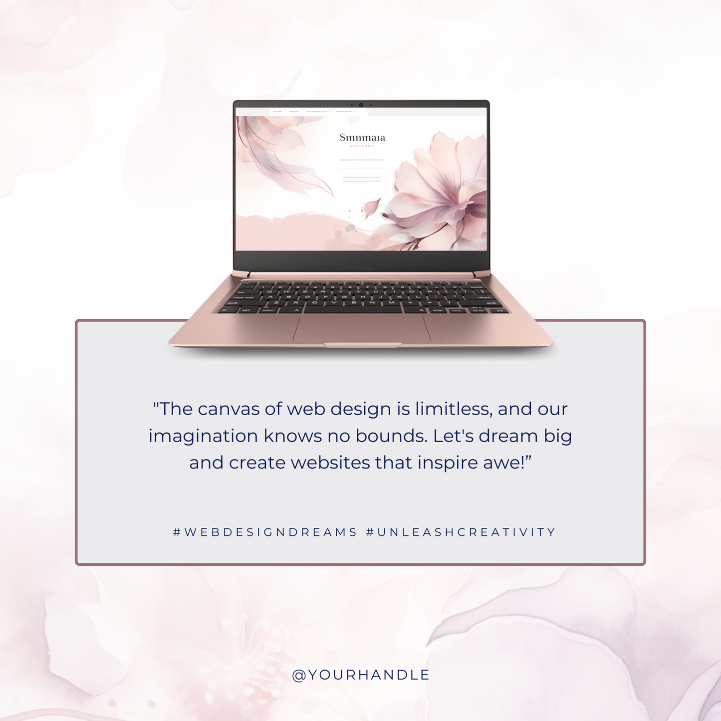 30 Web Design Social Media Templates | Editable Canva Posts