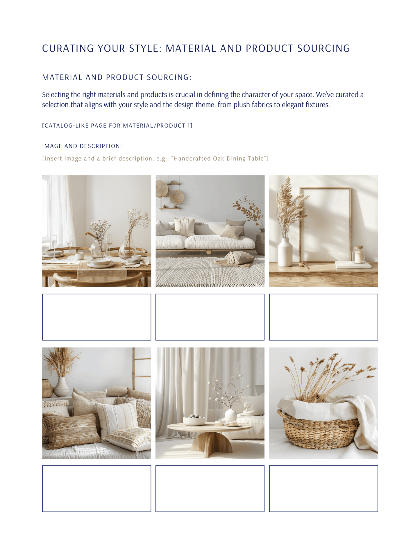 Interior Designer Services Guide | Canva Template for Client Success - The Simple Marketing Shop