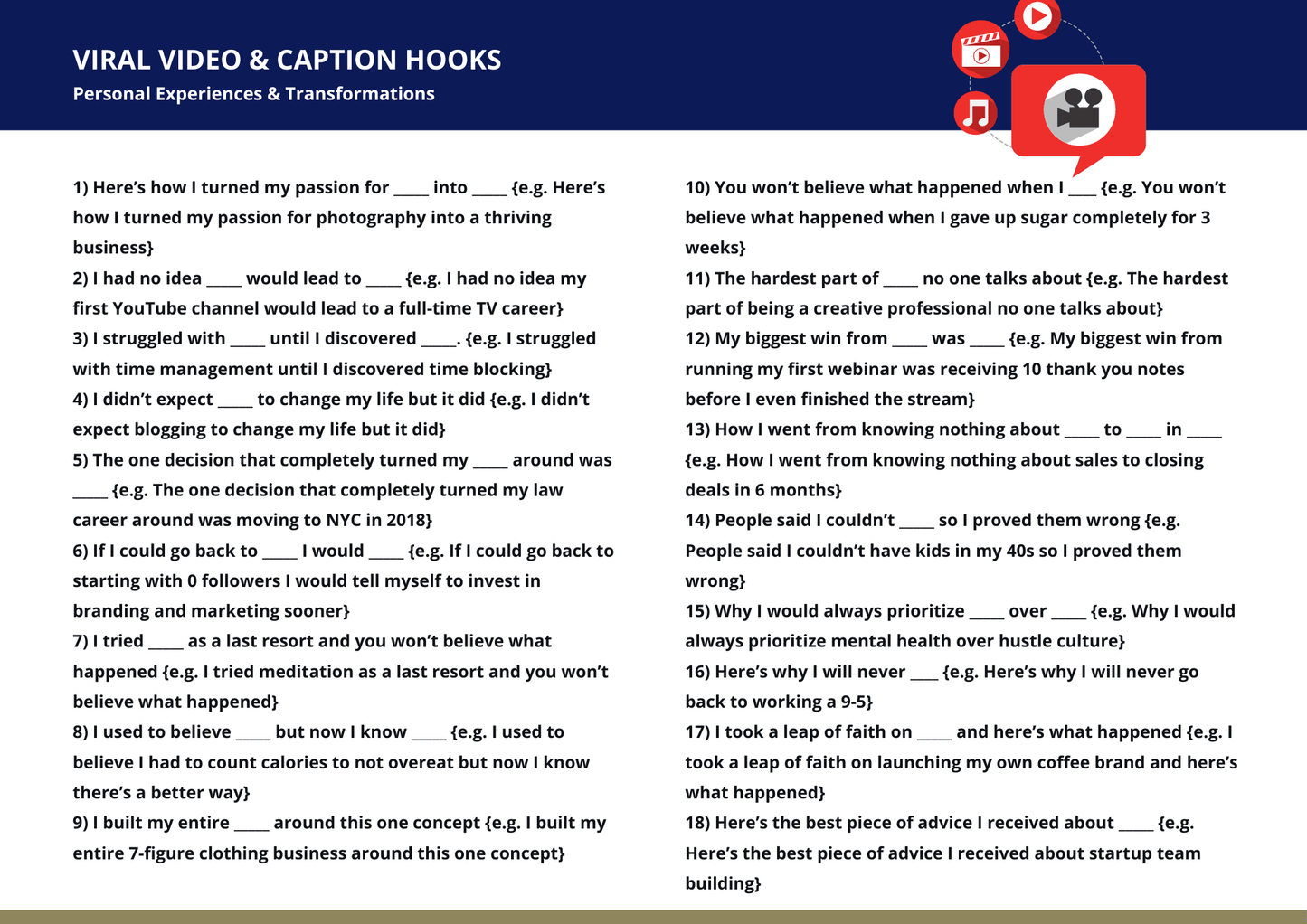 2025 Social Media Calendar: 365 Days of Content Ideas - The Simple Marketing Shop