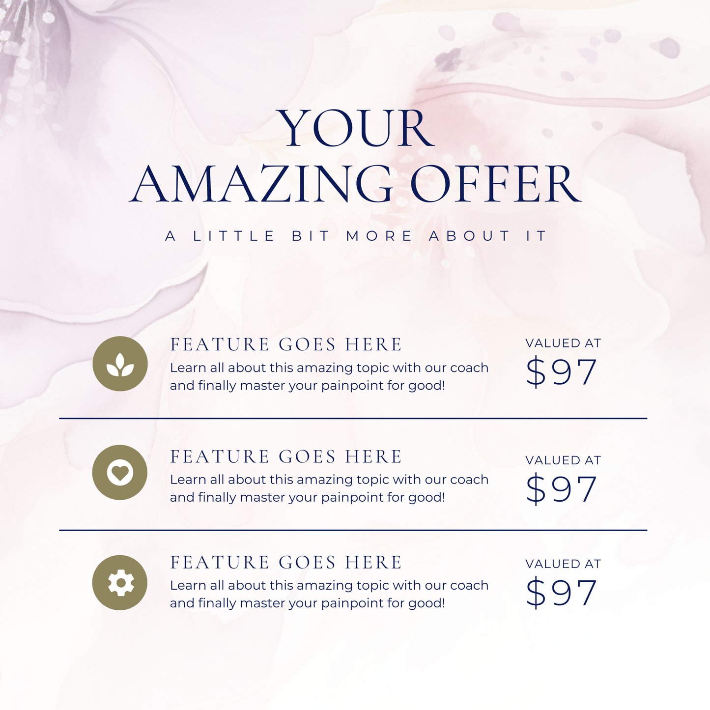 30 Web Design Social Media Templates | Editable Canva Posts