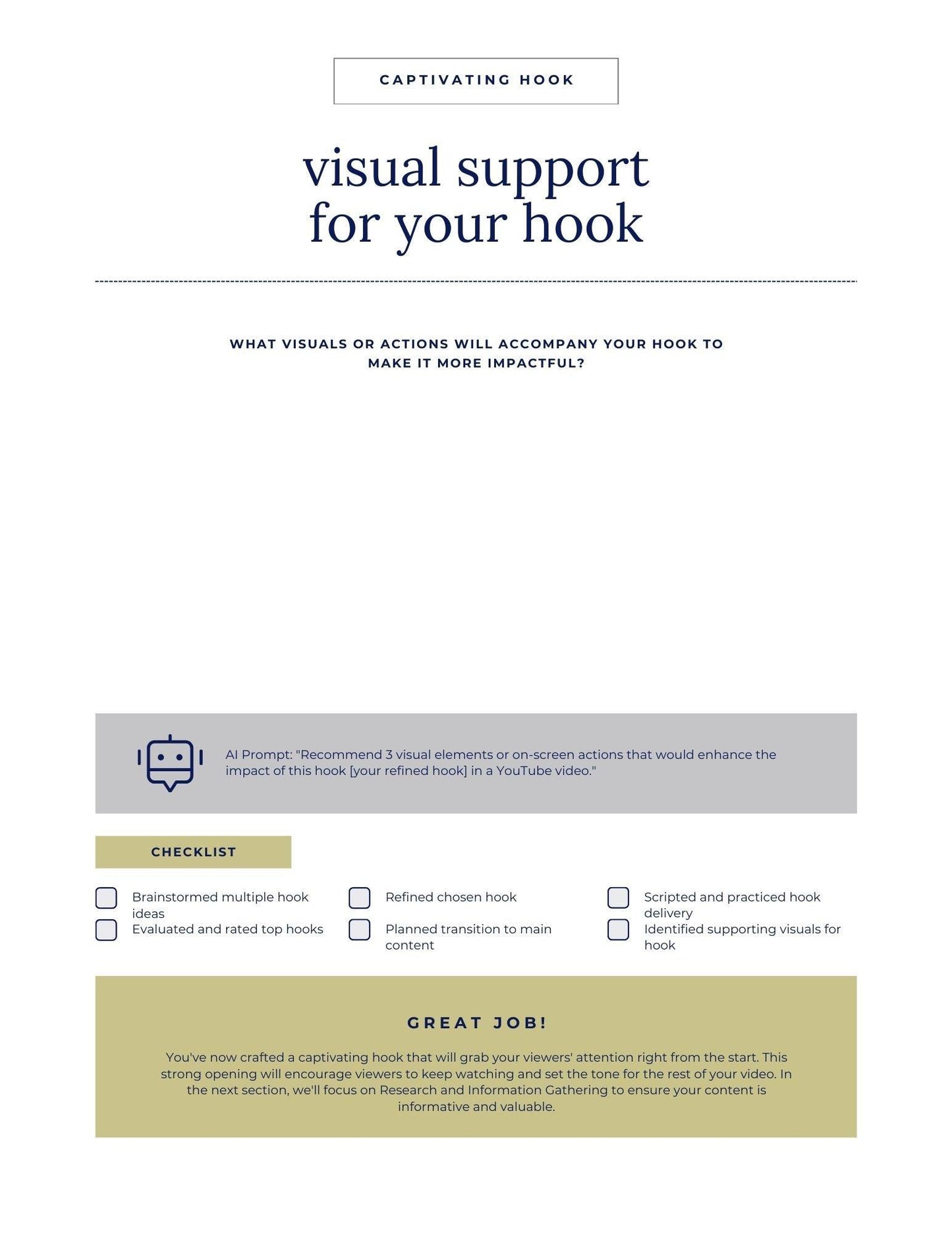 YouTube Video Script Planner