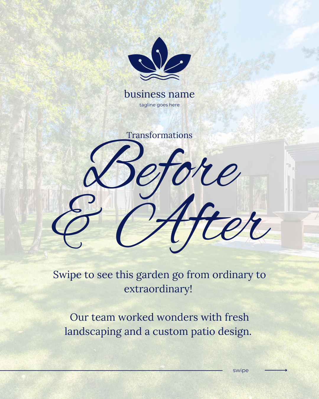 Landscaping Social Media Post Templates