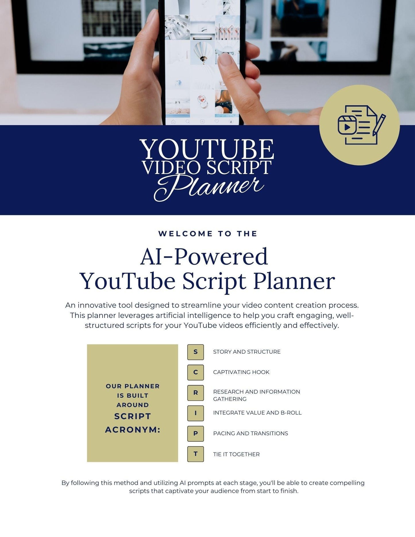 YouTube Video Script Planner
