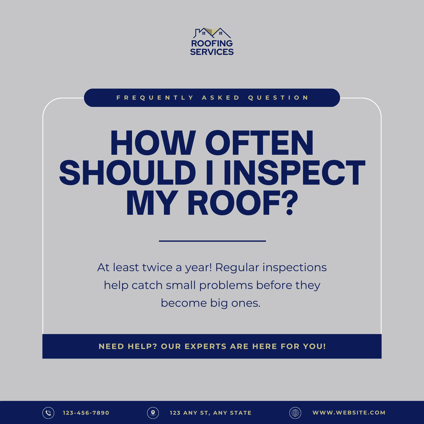 Roofing Social Media Post Templates – 30 Editable Canva Graphics for Roofers