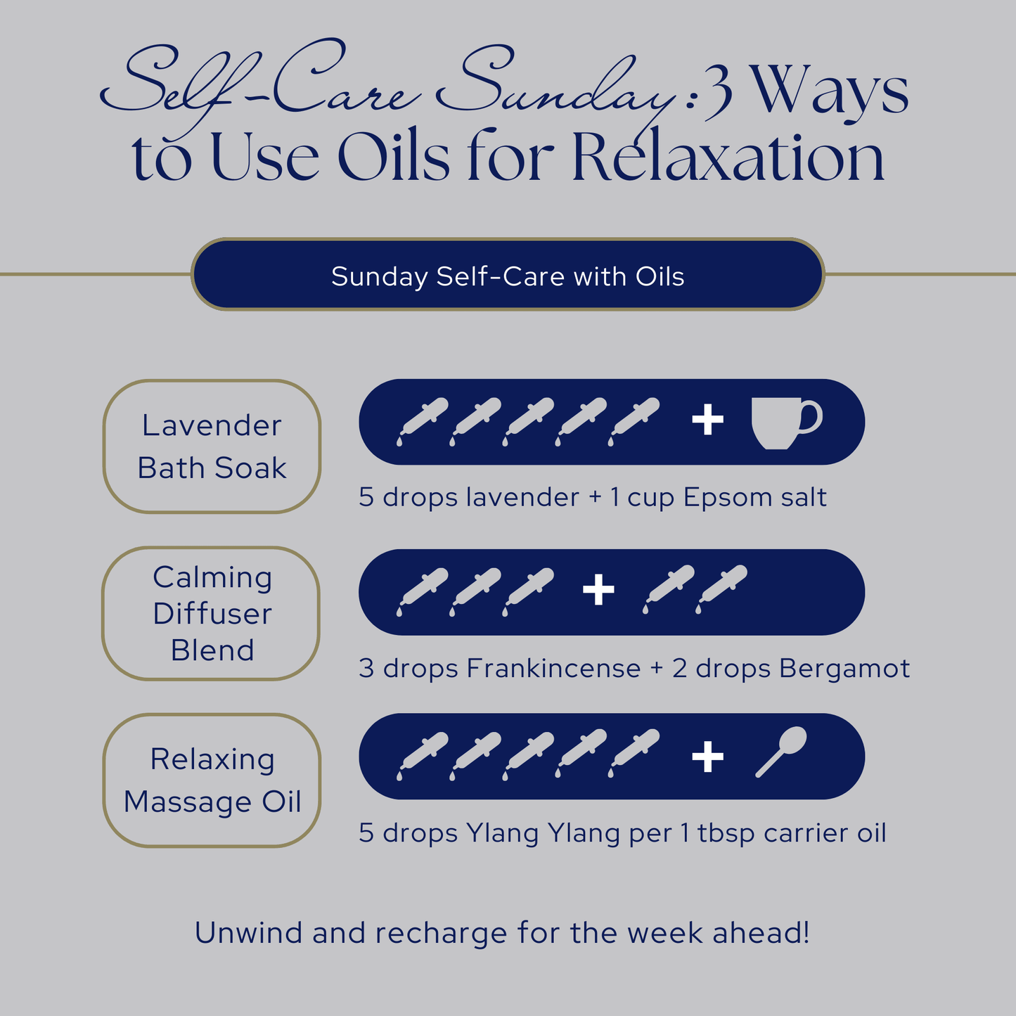 Essential Oils Social Media Templates | 35 Editable Canva Posts - The Simple Marketing Shop