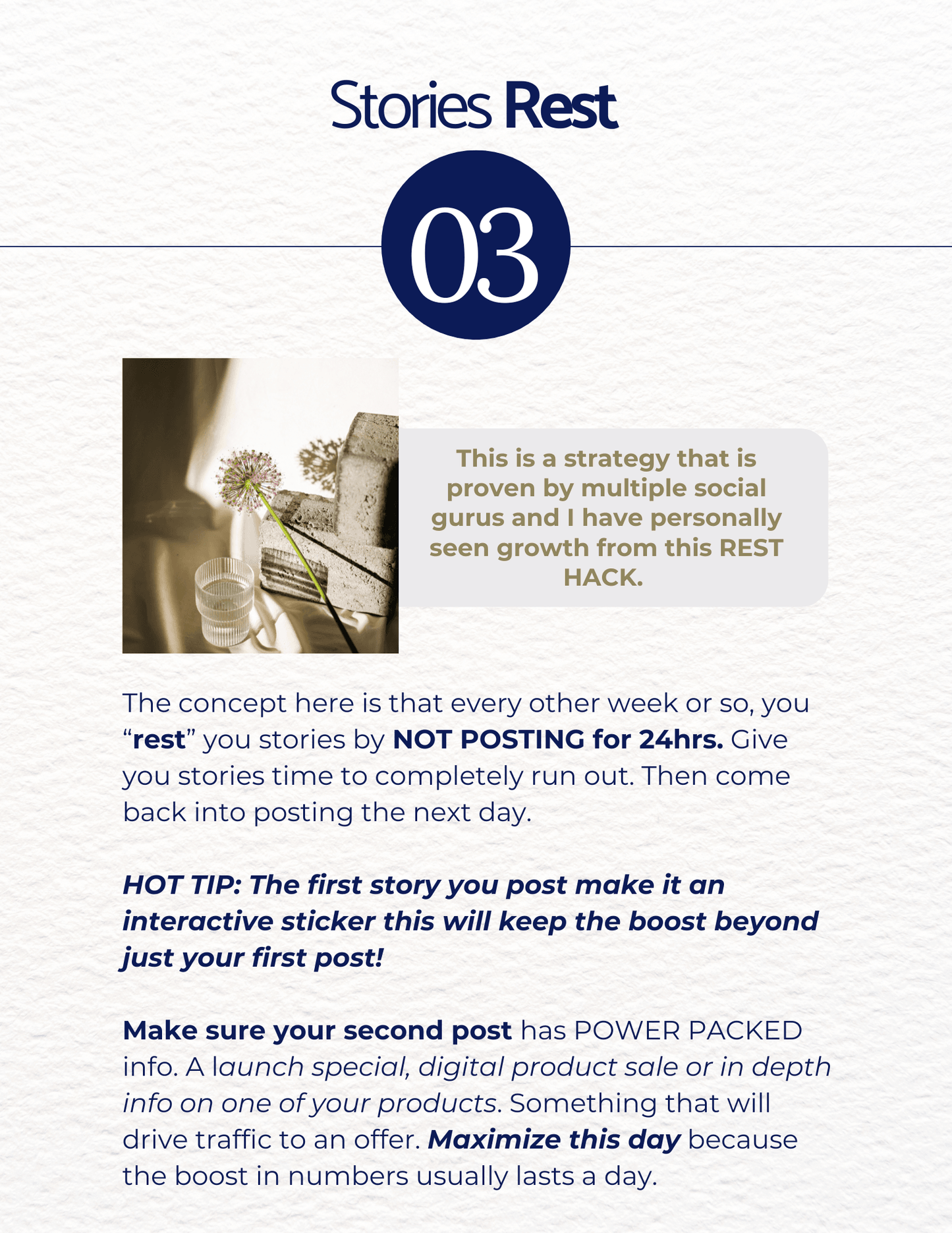 Insta Story Playbook
