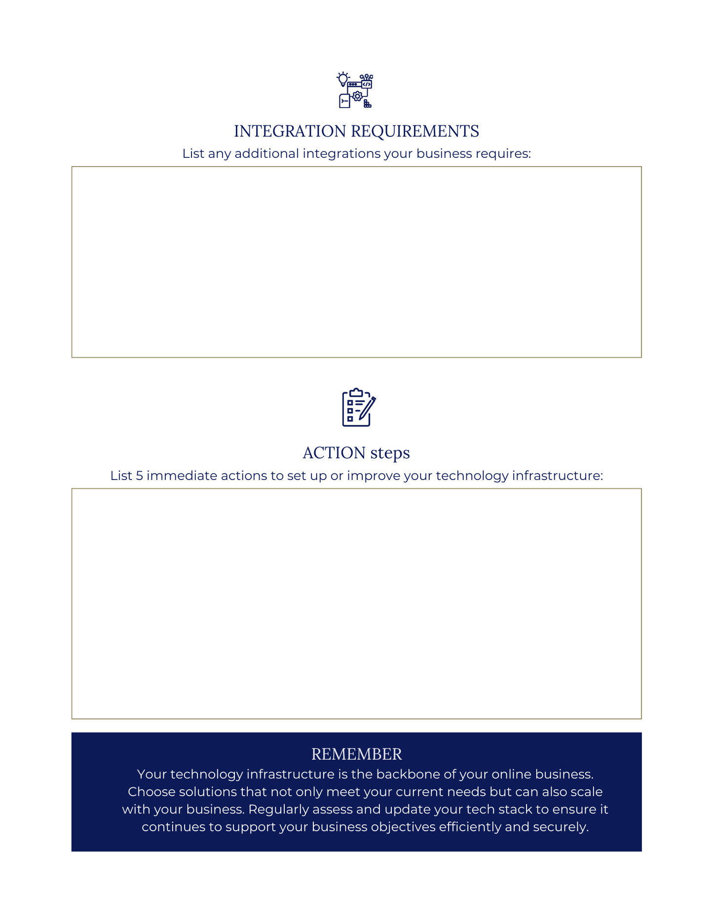 Online Business Planner