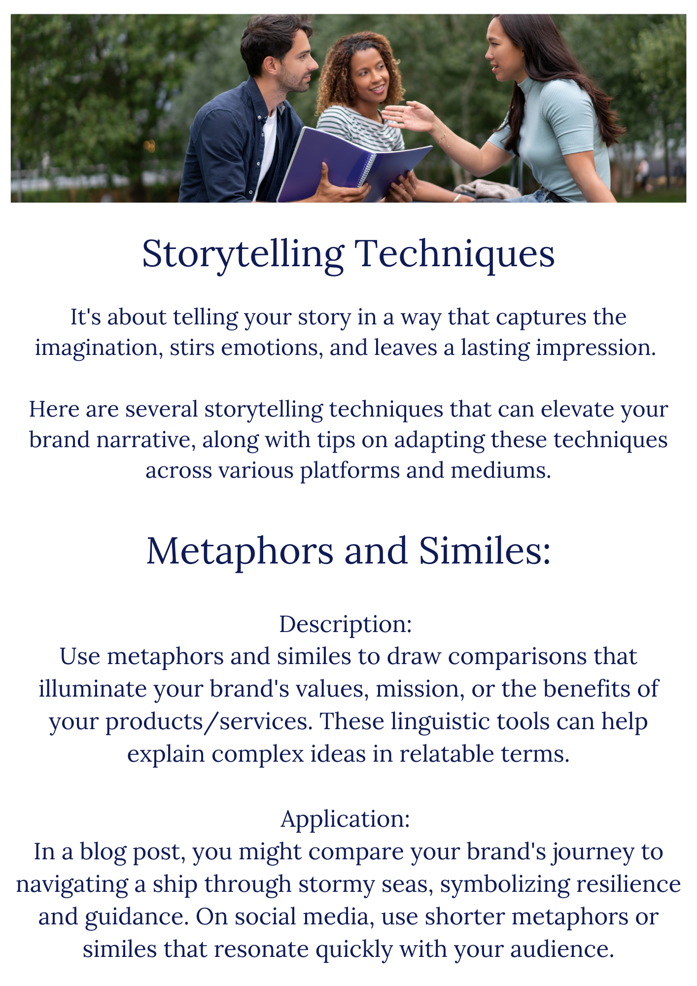 Brand Storytelling Workshop E-Book