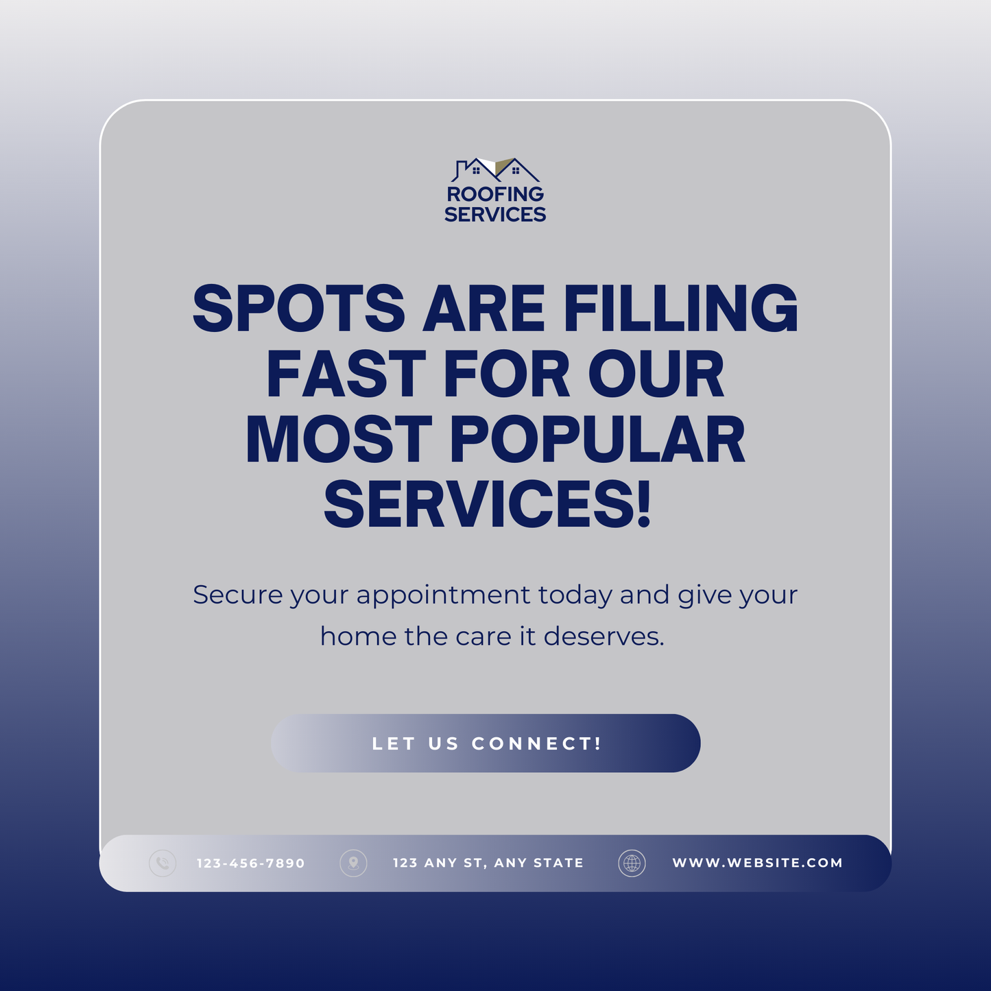Roofing Social Media Post Templates – 30 Editable Canva Graphics for Roofers