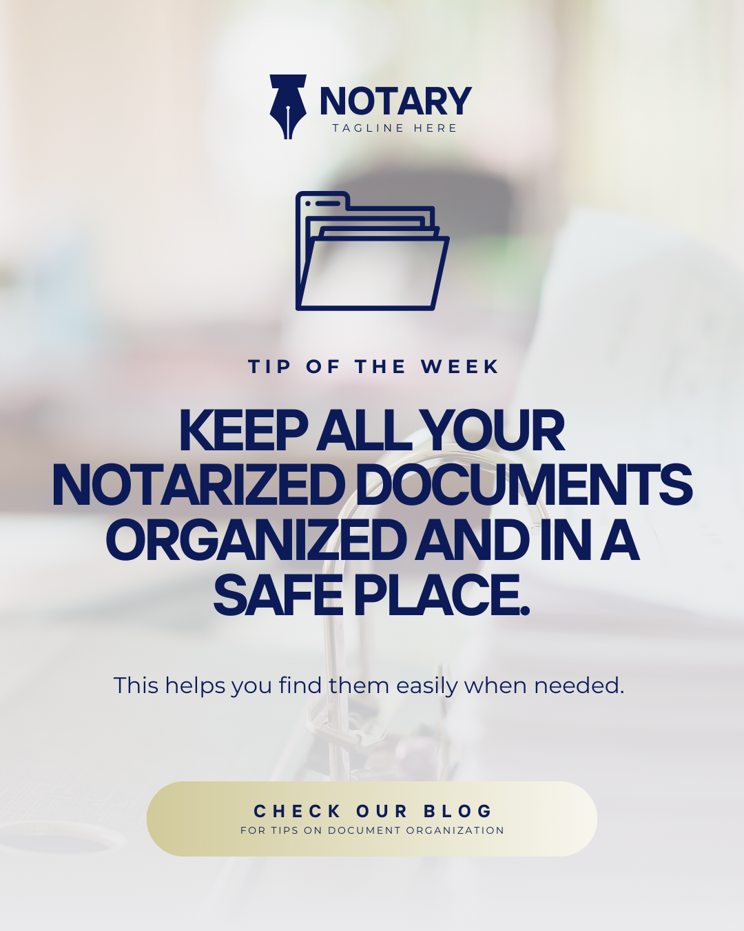 Notary Social Media Post Templates
