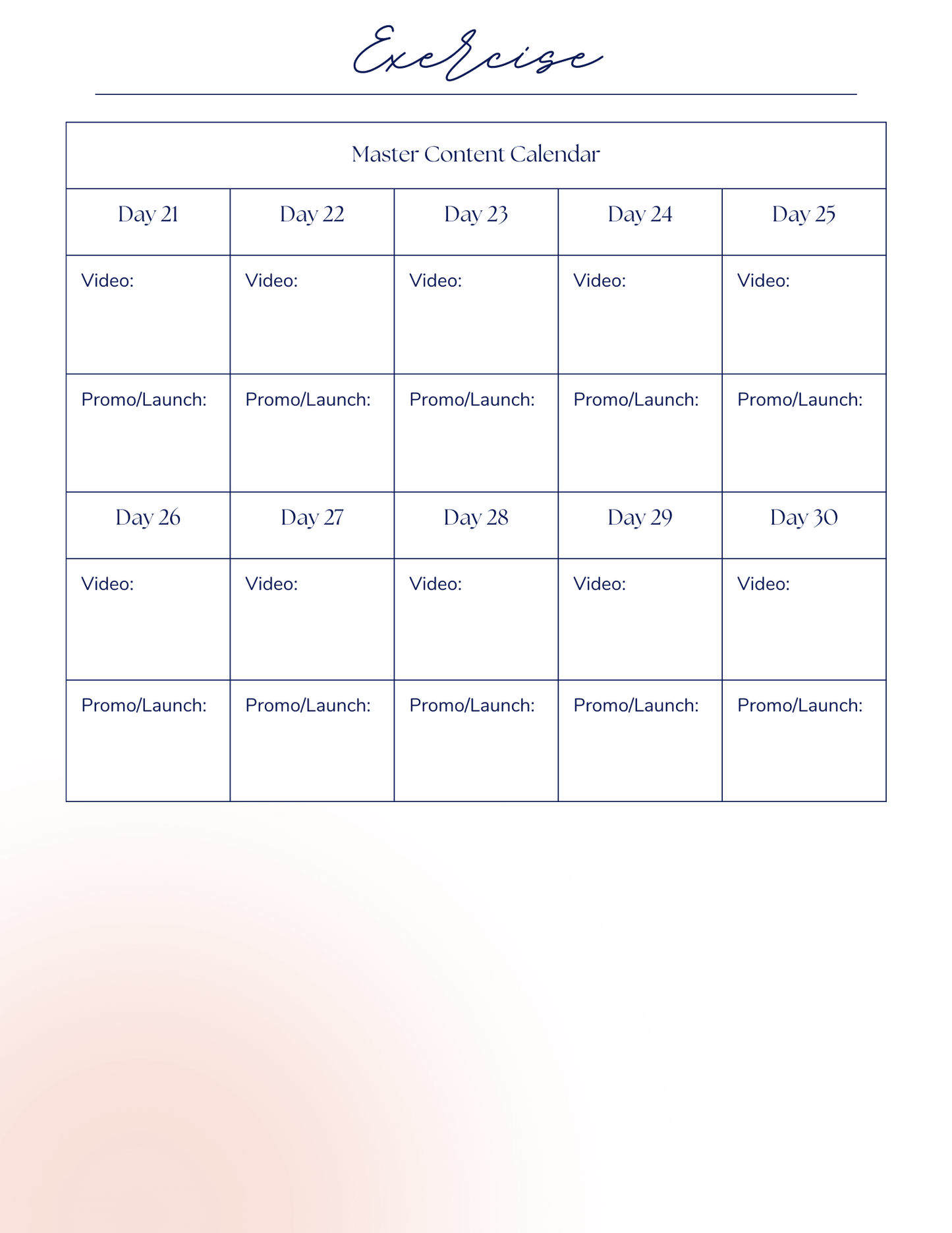 Tiny Viral Videos Planner