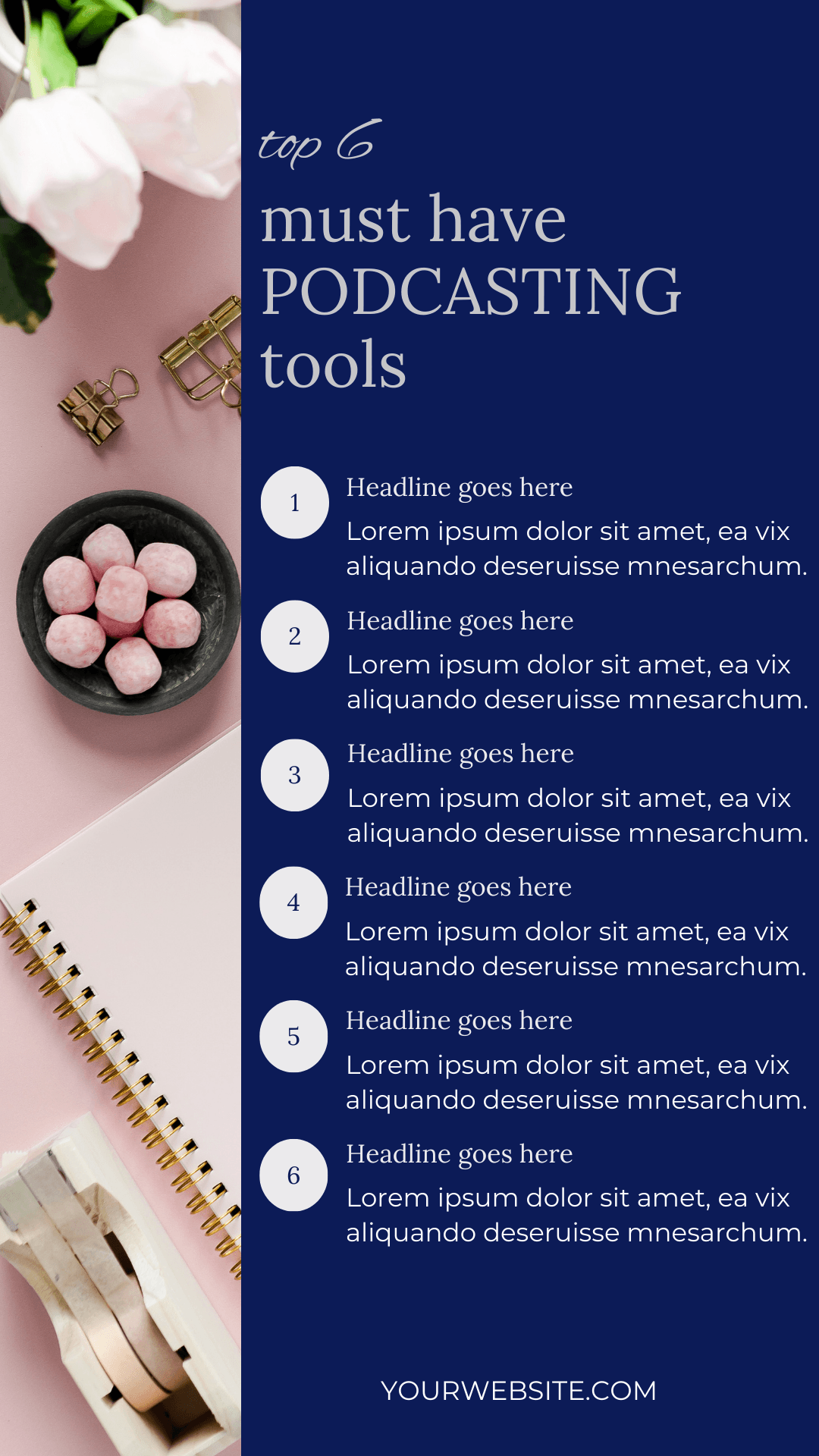 Pinterest Pin Templates – 10 Editable Canva Designs to Boost Traffic & Visibility - The Simple Marketing Shop