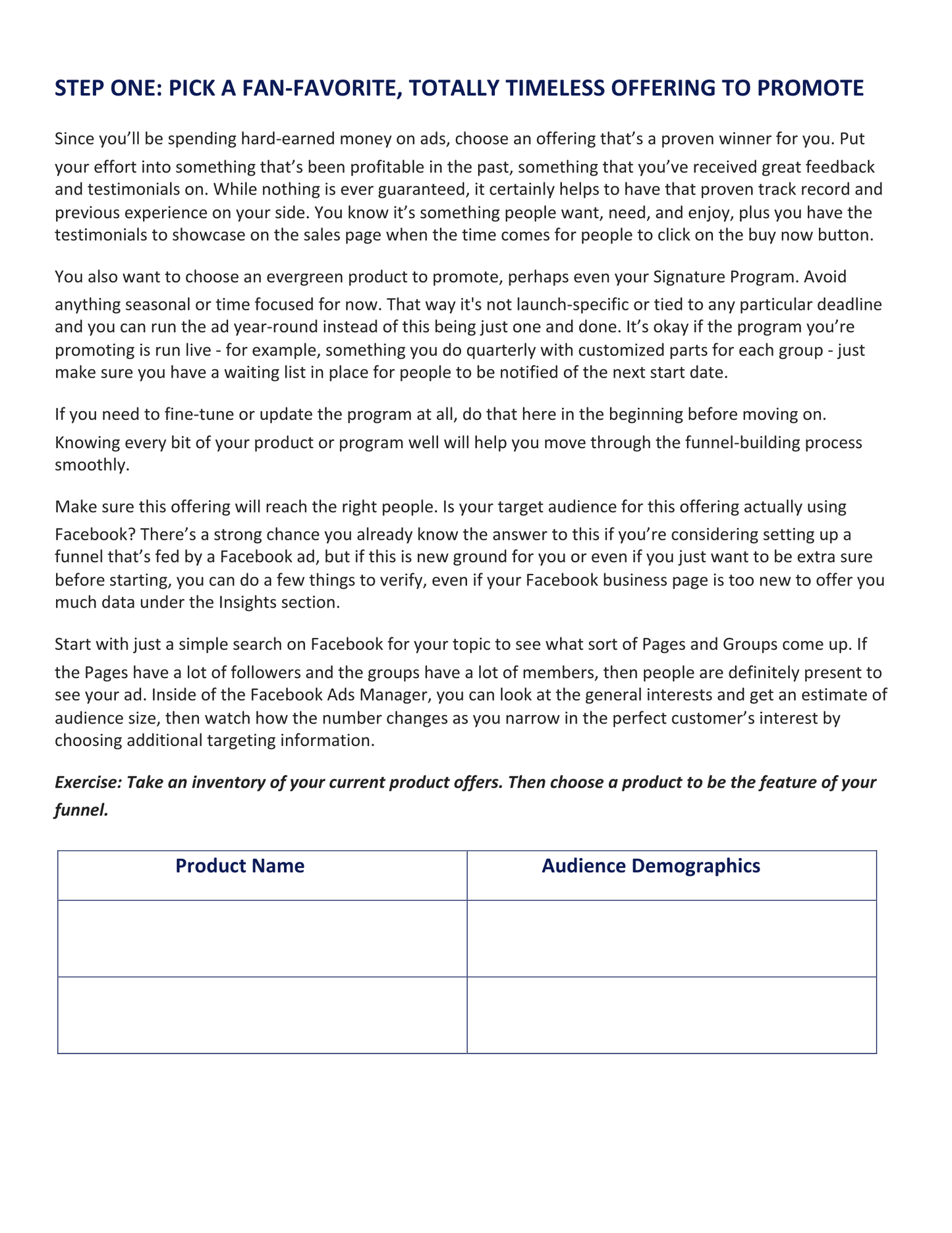 Lead Getting Funnel Guide & Planner – Facebook Ads in a Weekend for Small Business Owners - The Simple Marketing Shop