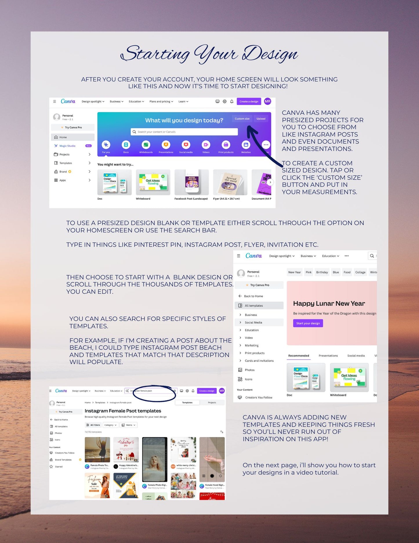 Canva Masterclass Crash Course | Quick Guide for Creators & Brands - The Simple Marketing Shop