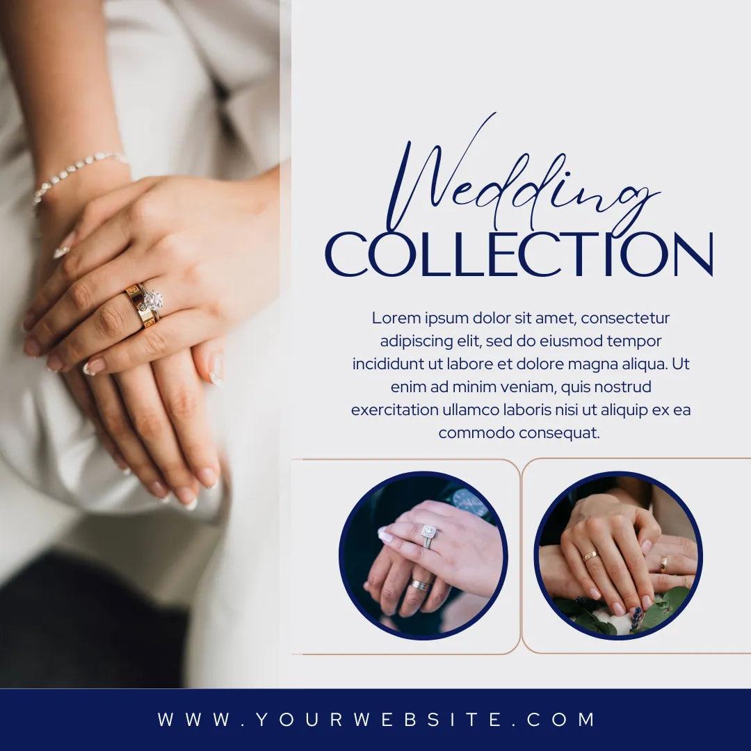 Jewelry Business Social Media Templates | 50 Canva Posts - The Simple Marketing Shop