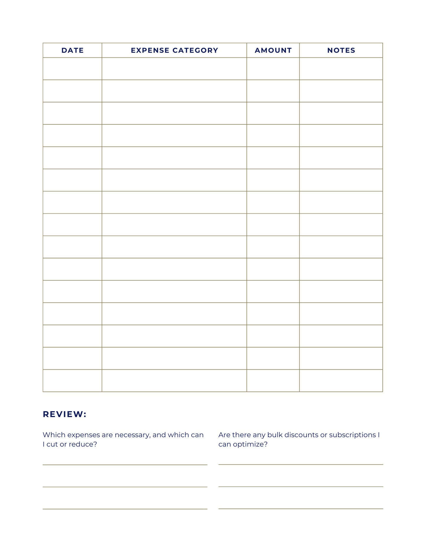 E-commerce Planner PDF | 71-Page Online Business Planning Workbook