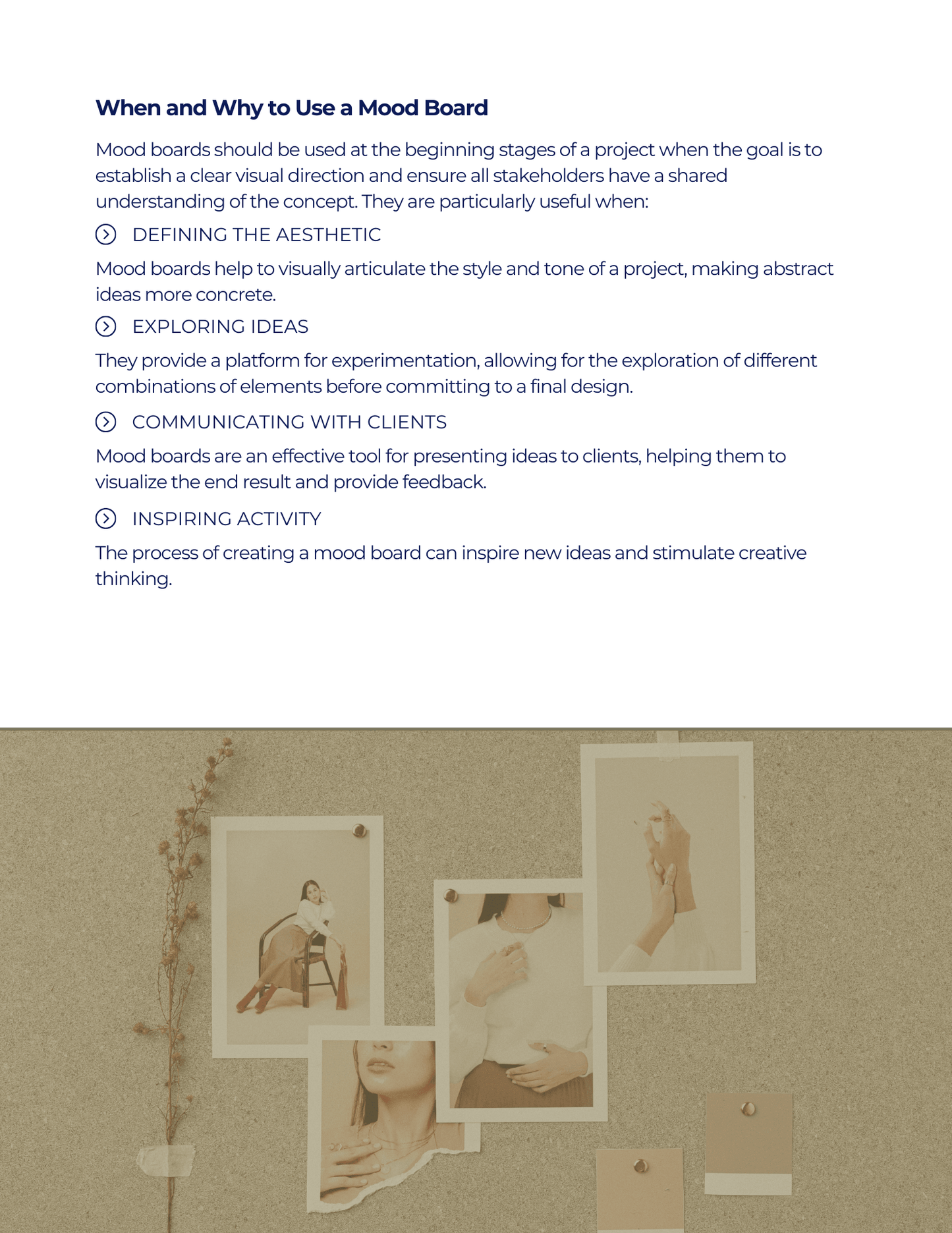 Mood Board Mastery eBook | Create & Execute Inspiring Visual Boards - The Simple Marketing Shop