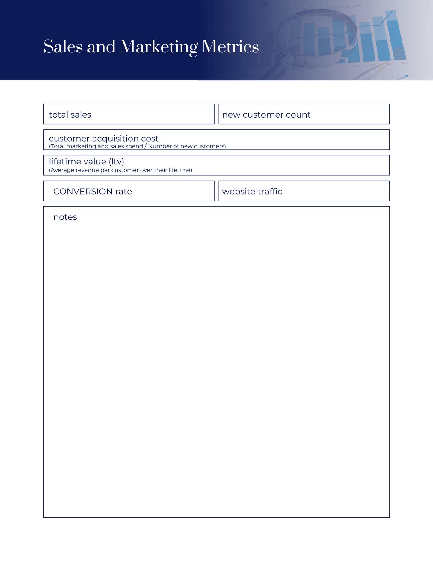 Monthly Business Report Template | Track Goals & Growth (13 Pages) - The Simple Marketing Shop