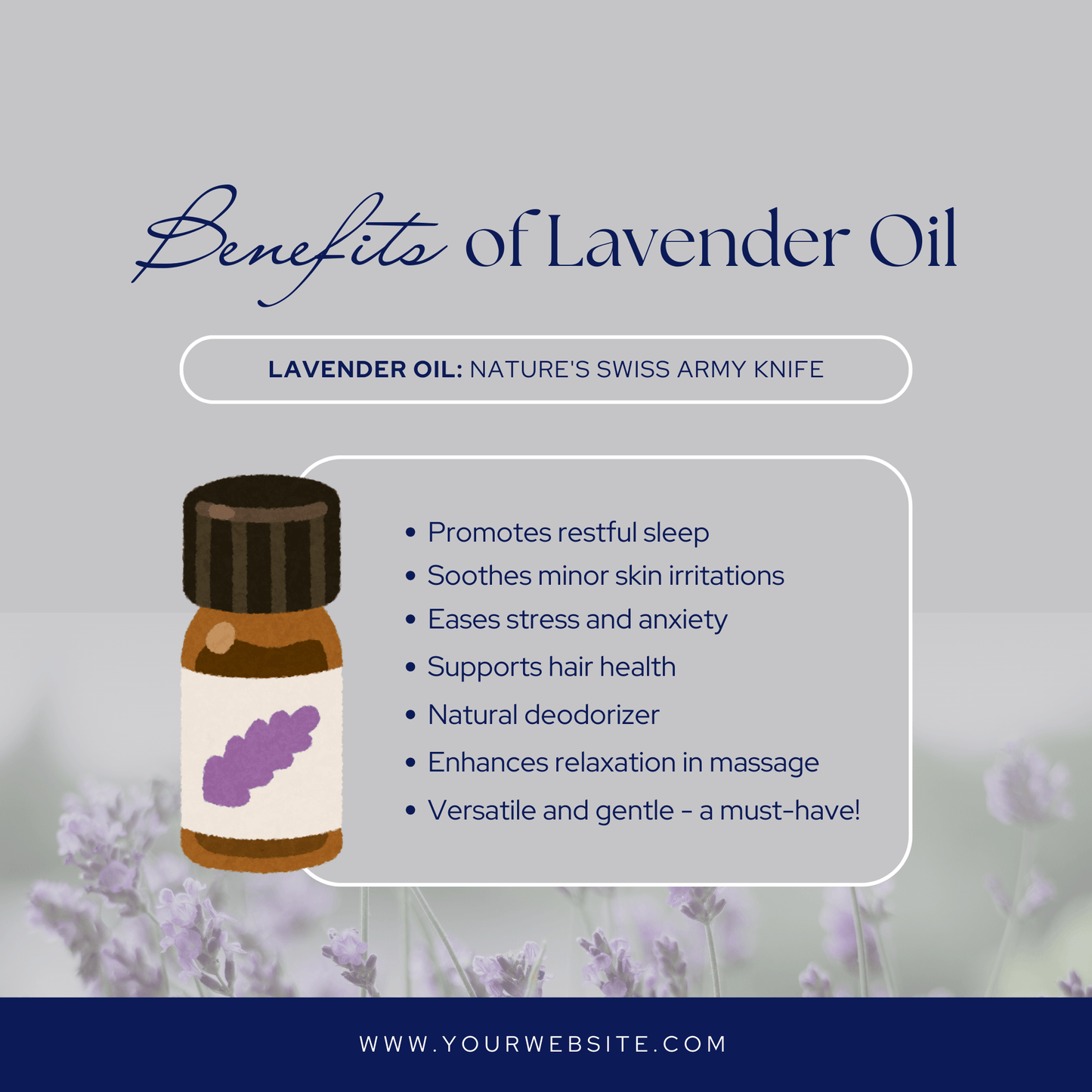 Essential Oils Social Media Templates | 35 Editable Canva Posts - The Simple Marketing Shop