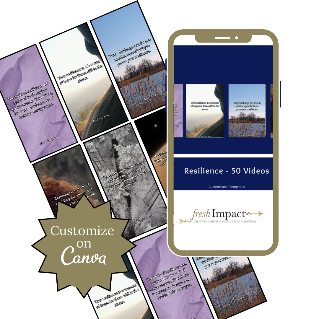 Resilience - 50 Reel Video Templates
