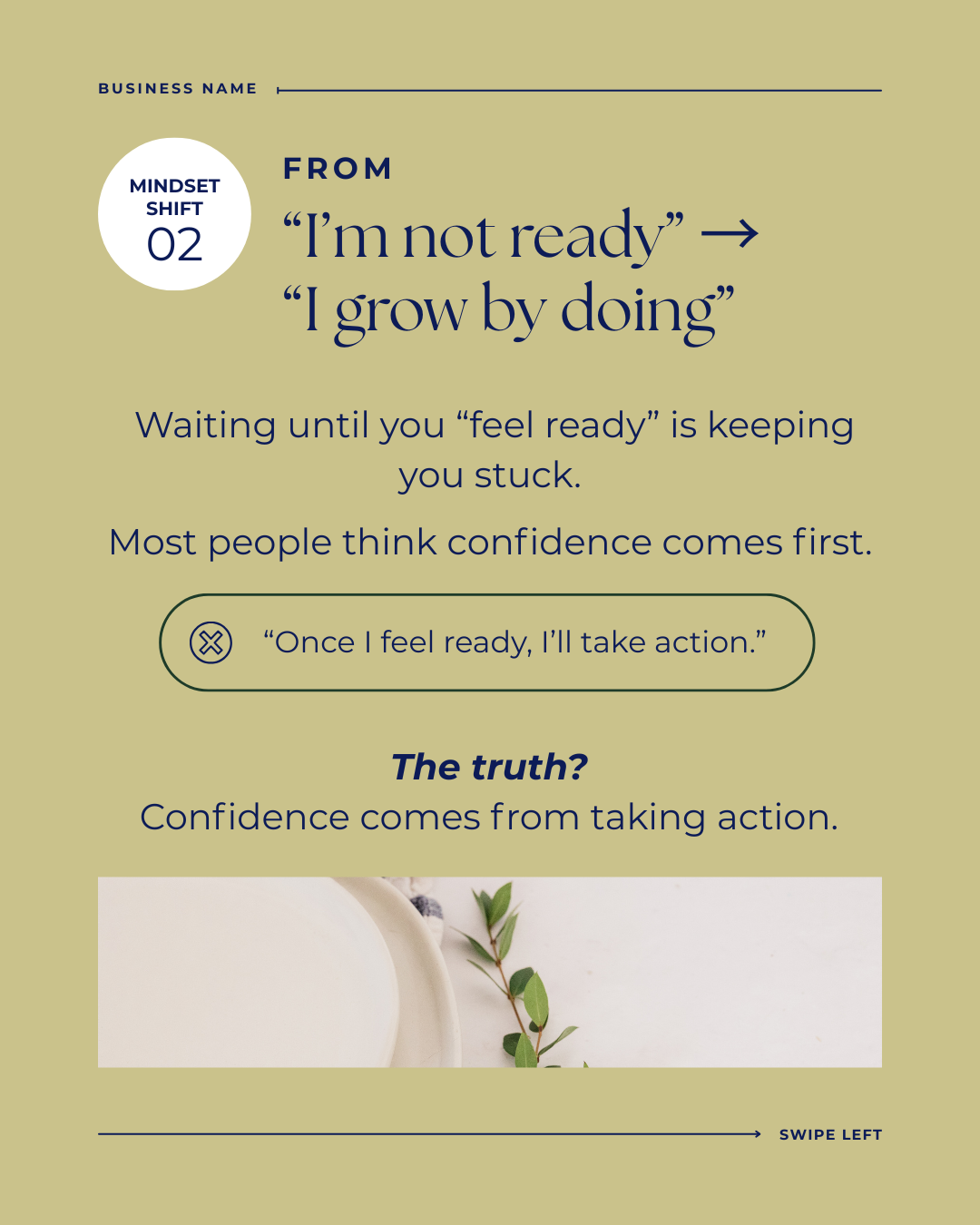 125 Instagram Carousel Templates for Mindset Coaches | Canva Graphics - The Simple Marketing Shop
