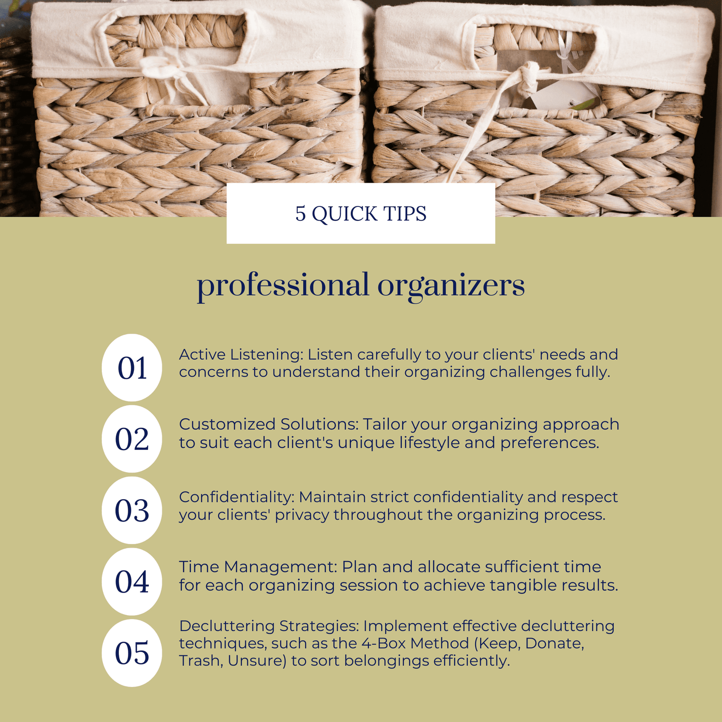 30 Organizer Social Media Templates | Editable Canva Templates for Professional Organizers - The Simple Marketing Shop