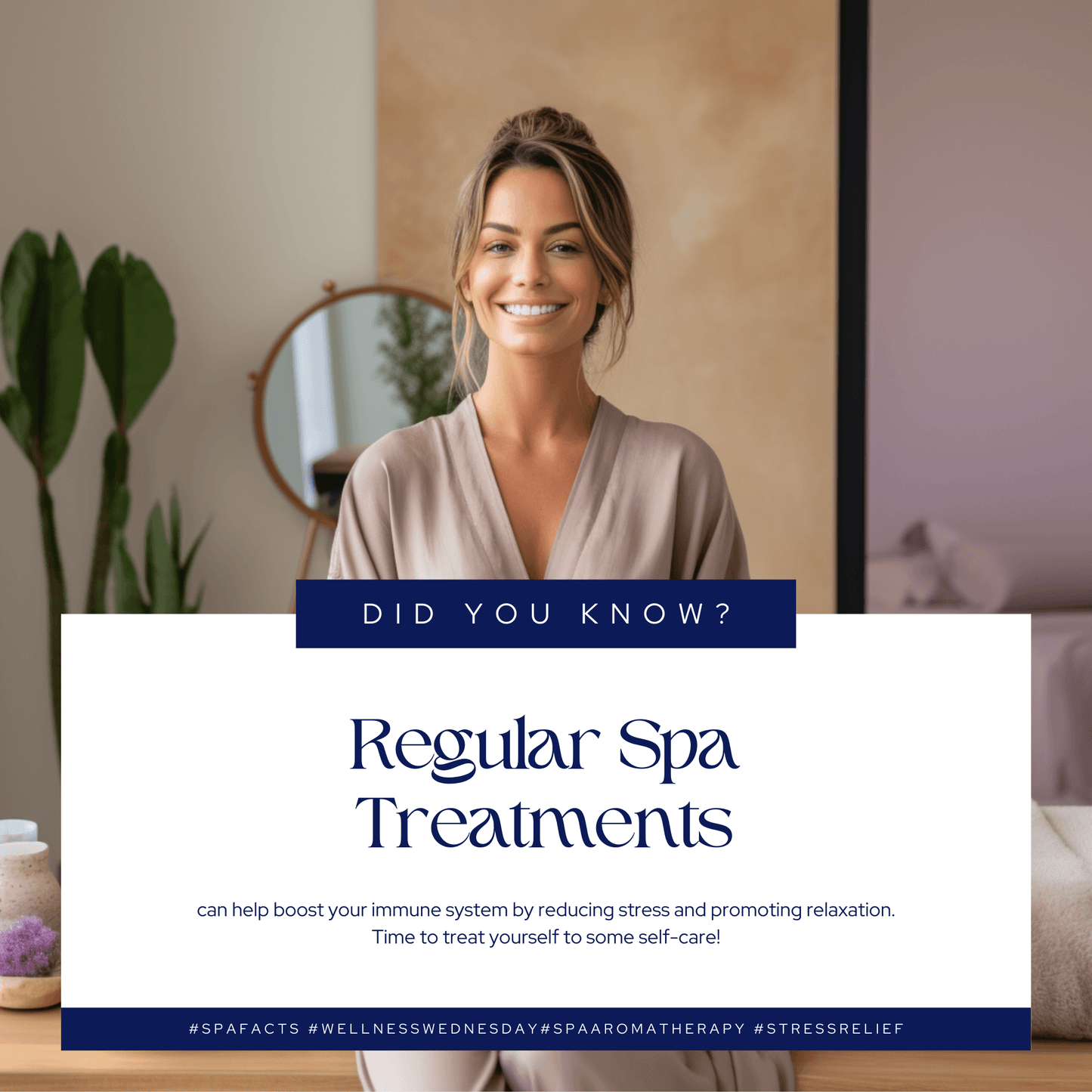 30 Spa Social Media Templates | Editable Canva Templates for Spa Owners & Estheticians - The Simple Marketing Shop