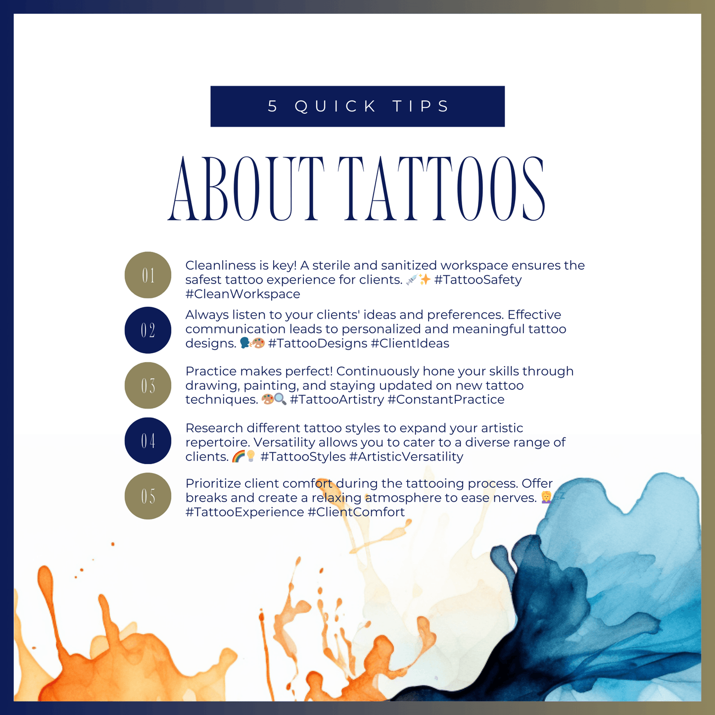 30 Tattoo Artist Social Media Templates | Editable Canva Graphics for Tattoo Marketing - The Simple Marketing Shop