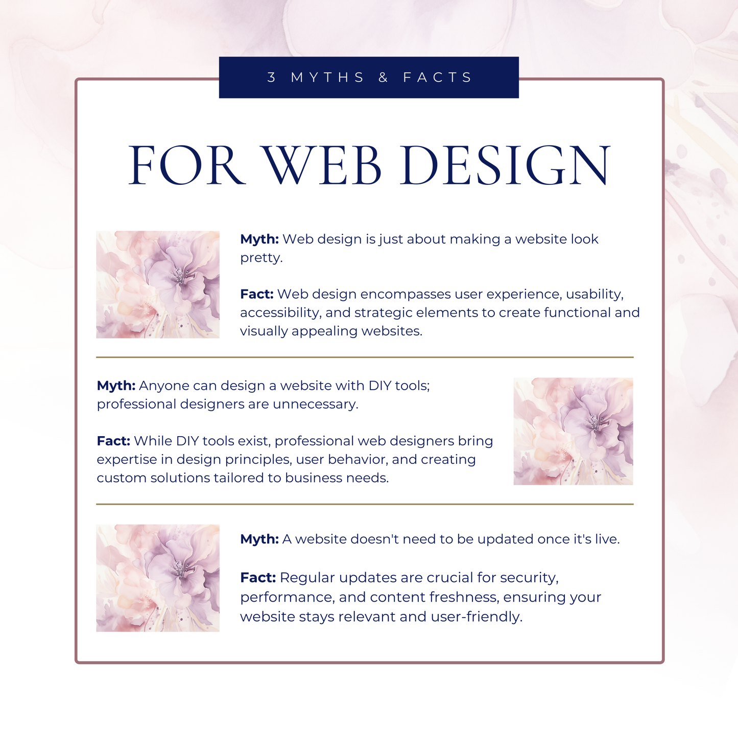 30 Web Design Social Media Templates | Editable Canva Posts