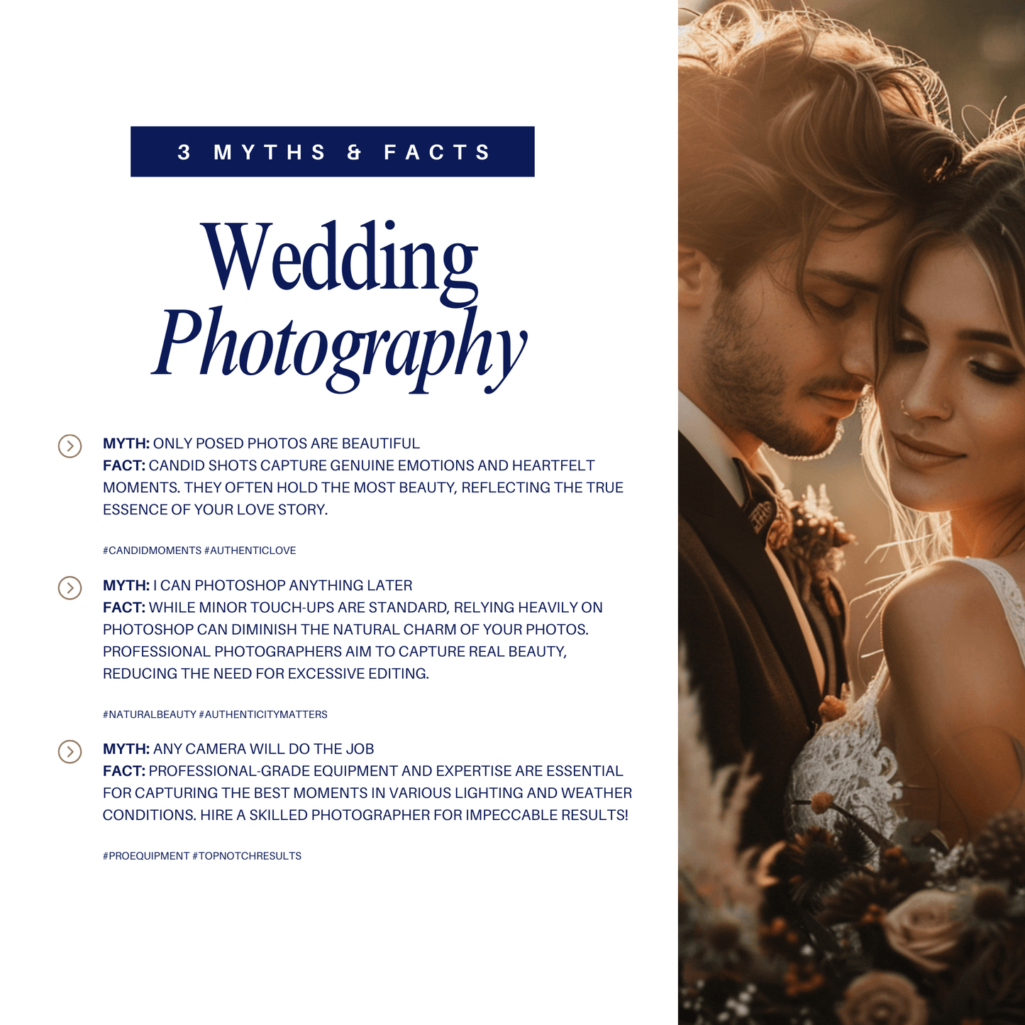 Wedding Photography Social Media Templates | 30 Canva Posts - The Simple Marketing Shop