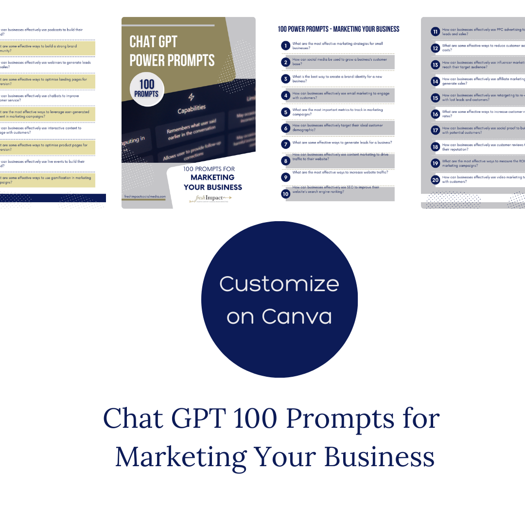 ChatGPT Power Prompts | AI Marketing Guide for Small Businesses - The Simple Marketing Shop