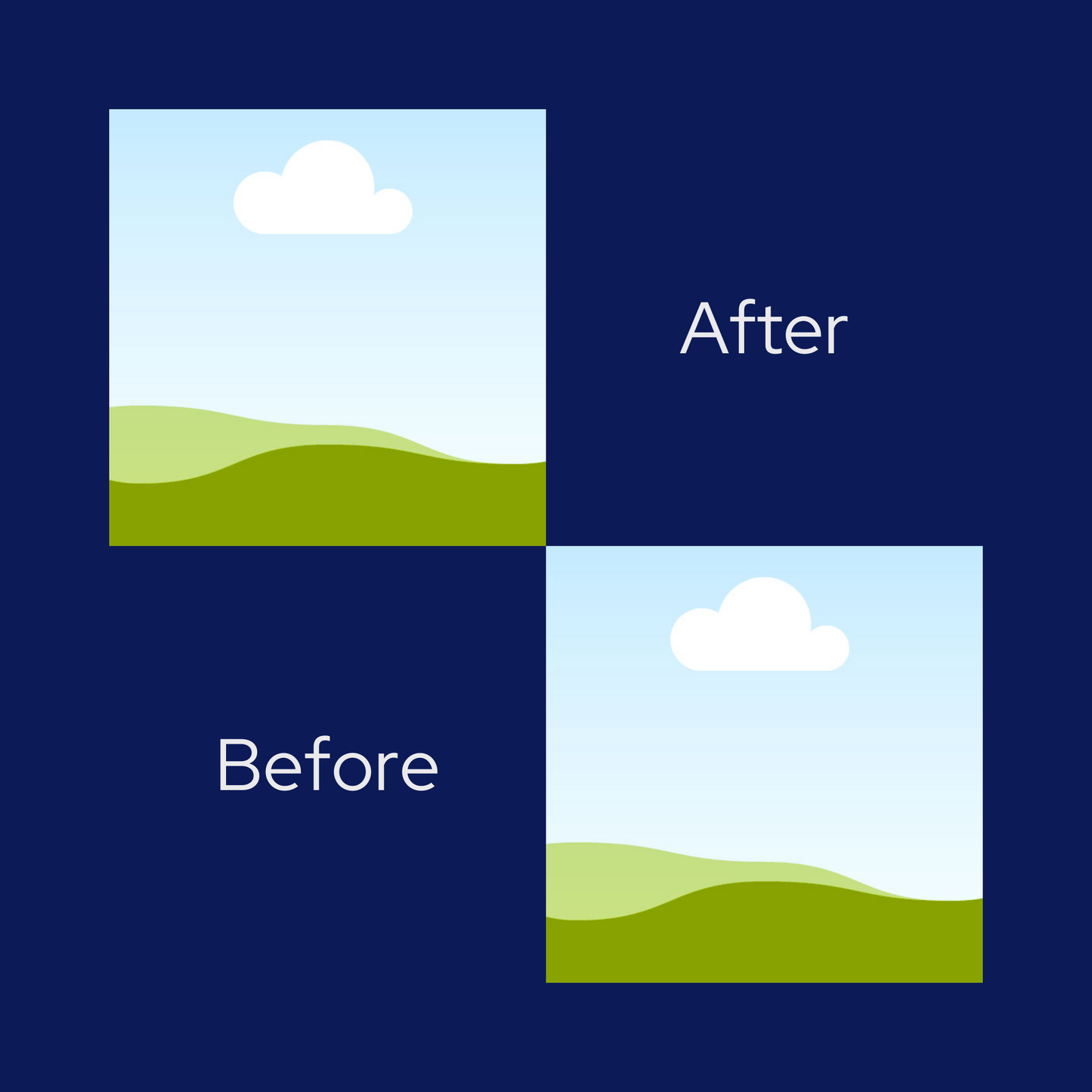 Before and After Social Media Templates