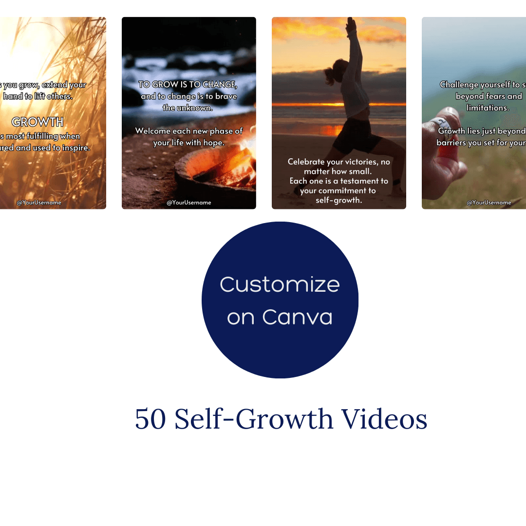 Self-Growth - 50 Videos
