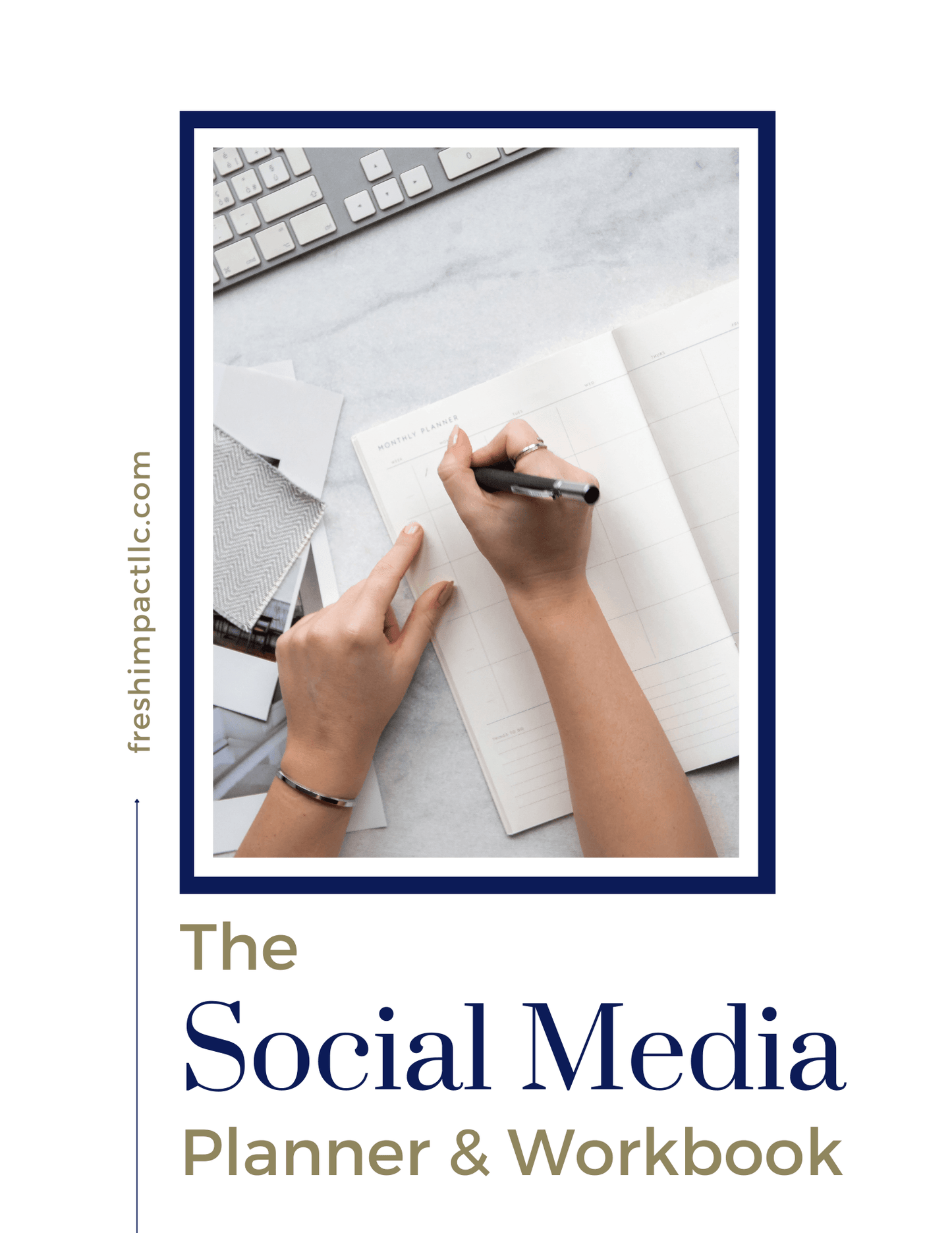 Social Media Planner & Workbook – Strategy Organizer for Small Business Marketing - The Simple Marketing Shop