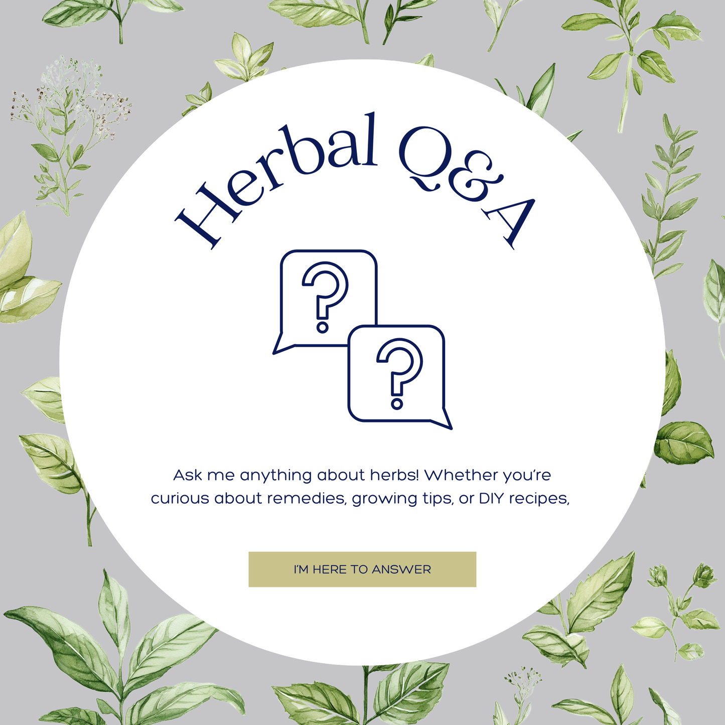 50 Herbal Social Media Templates – Editable Canva Posts for Herbalists & Wellness Brand - The Simple Marketing Shop