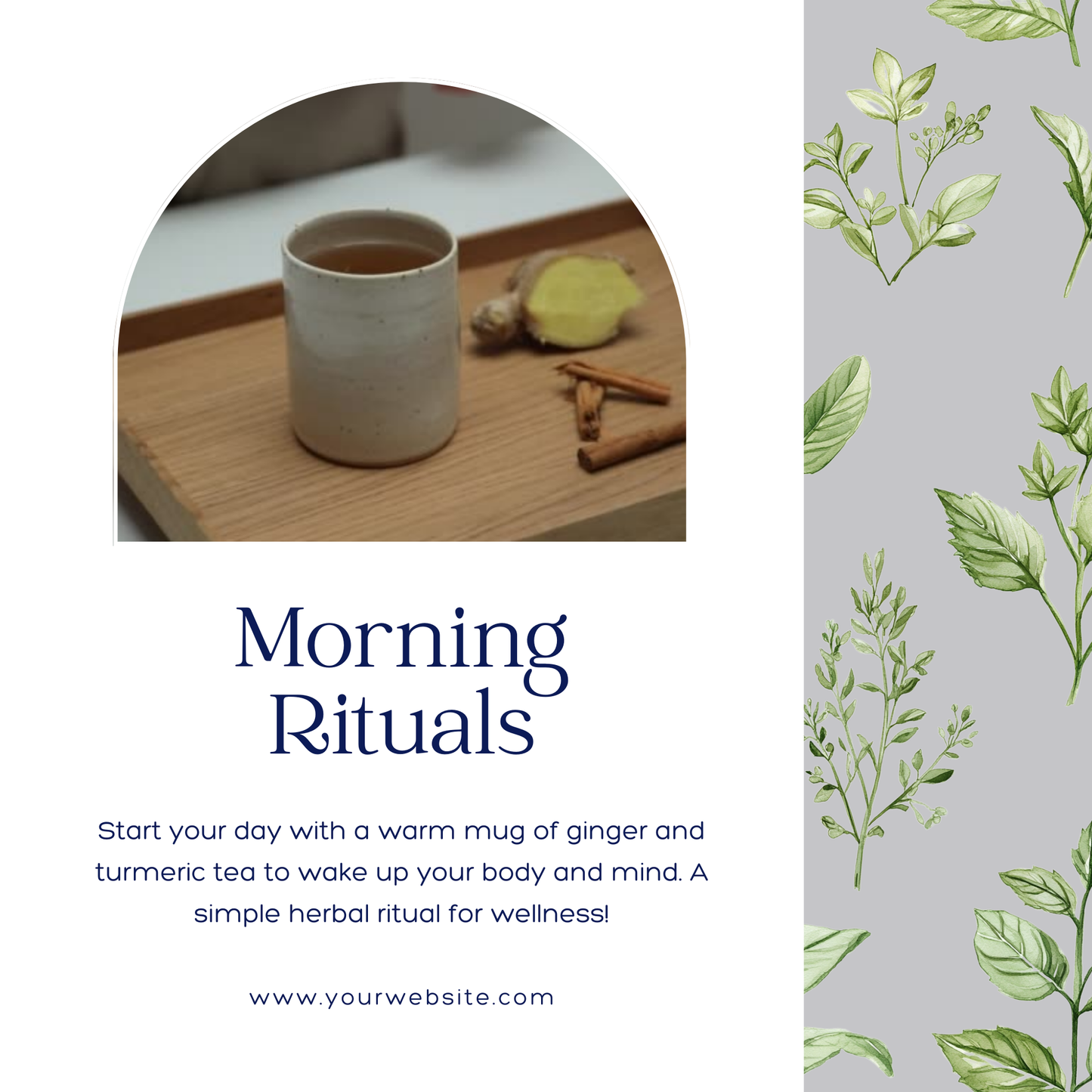 50 Herbal Social Media Templates – Editable Canva Posts for Herbalists & Wellness Brand - The Simple Marketing Shop