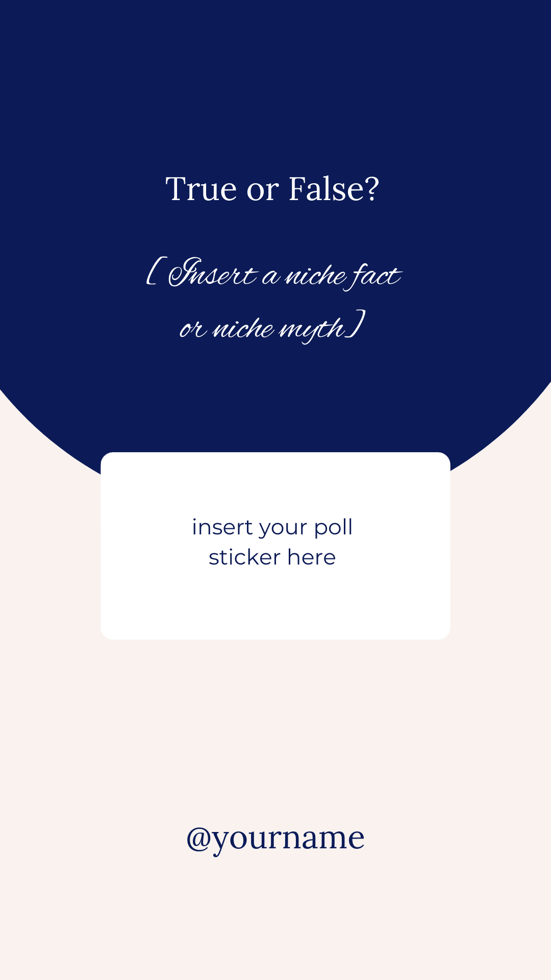 Instagram Story Poll & Question Templates | 48 Editable Canva Posts - The Simple Marketing Shop