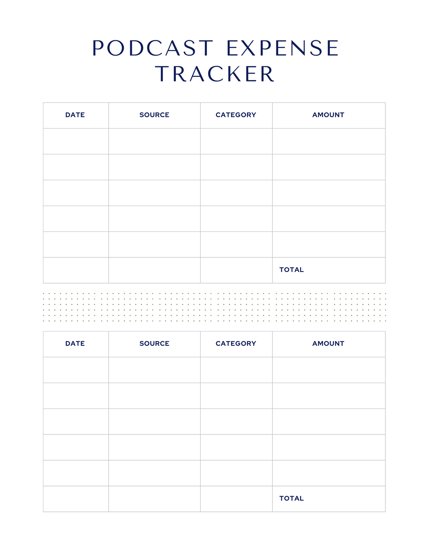 Podcast Episode Planner