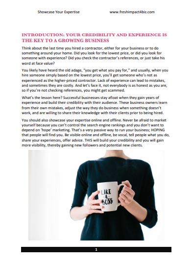 Showcase Your Expertise Planner – Personal Brand & Authority-Building PDF for Coaches & Creators - The Simple Marketing Shop