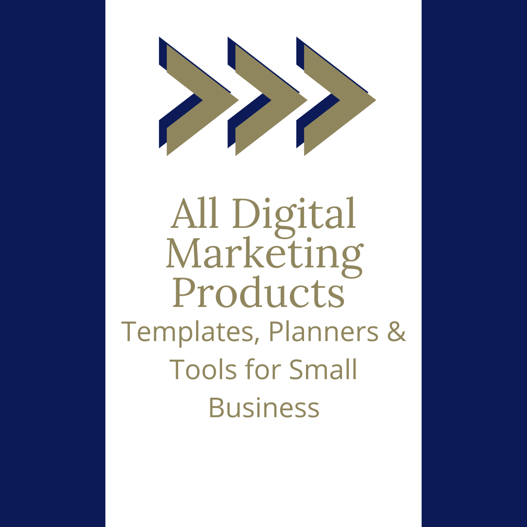 All Digital Marketing Products – Templates, Planners & Tools for Small Business