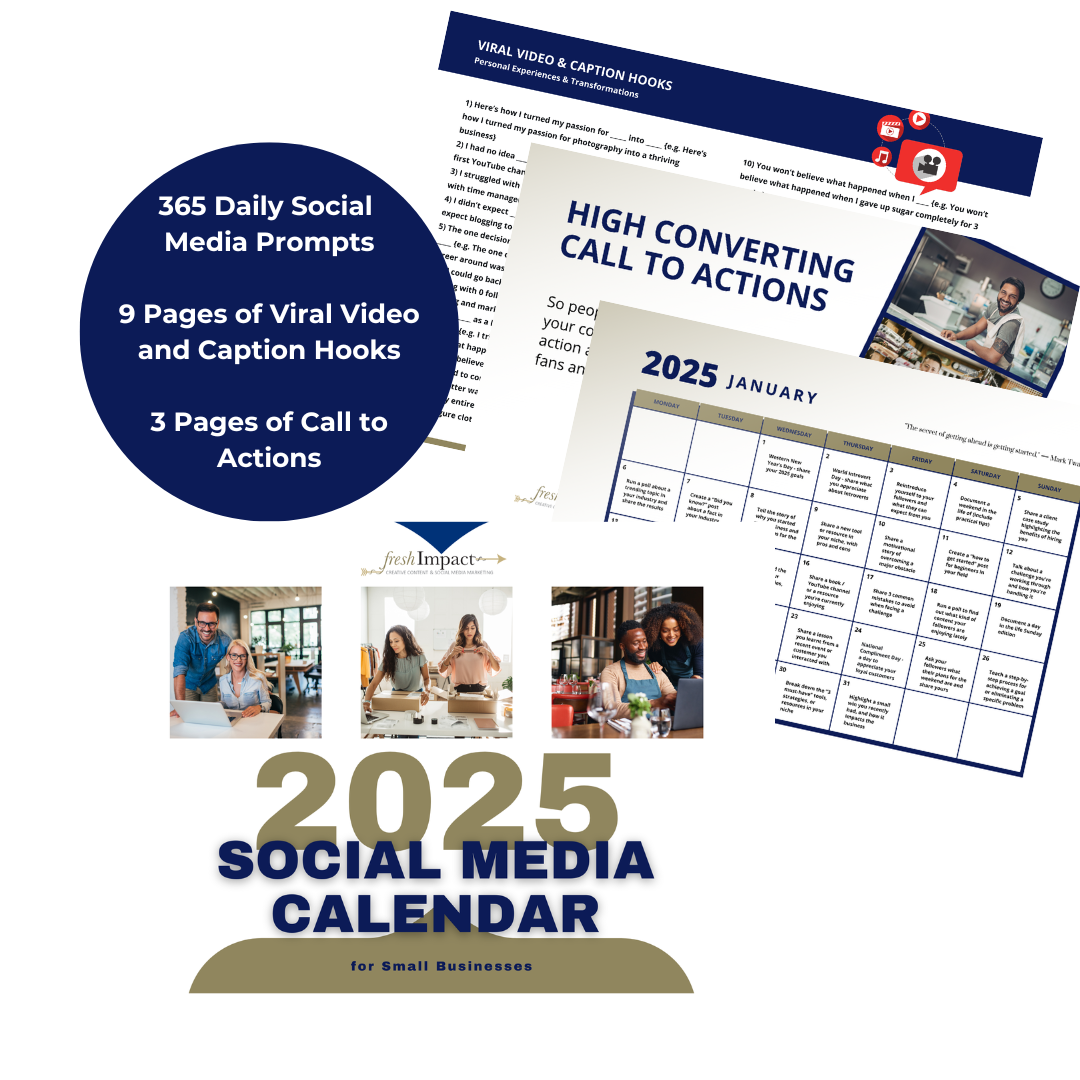 2025 Social Media Calendar: 365 Days of Content Ideas