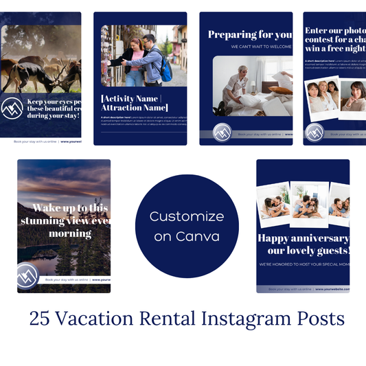 Vacation Rental Social Media Templates