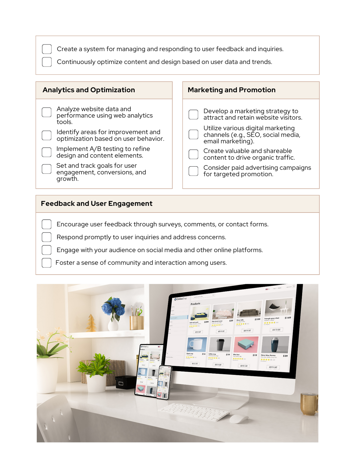 Website Creation Plan Checklist: Your Essential Guide to Building a Professional Website