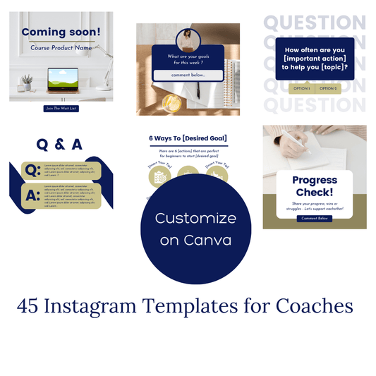 45 Instagram Templates for Coaches