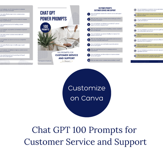 Chat GPT Power Prompts | Customer Service and Support