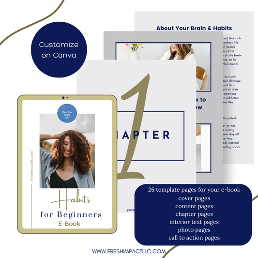 Customizable eBook Template – Canva Design