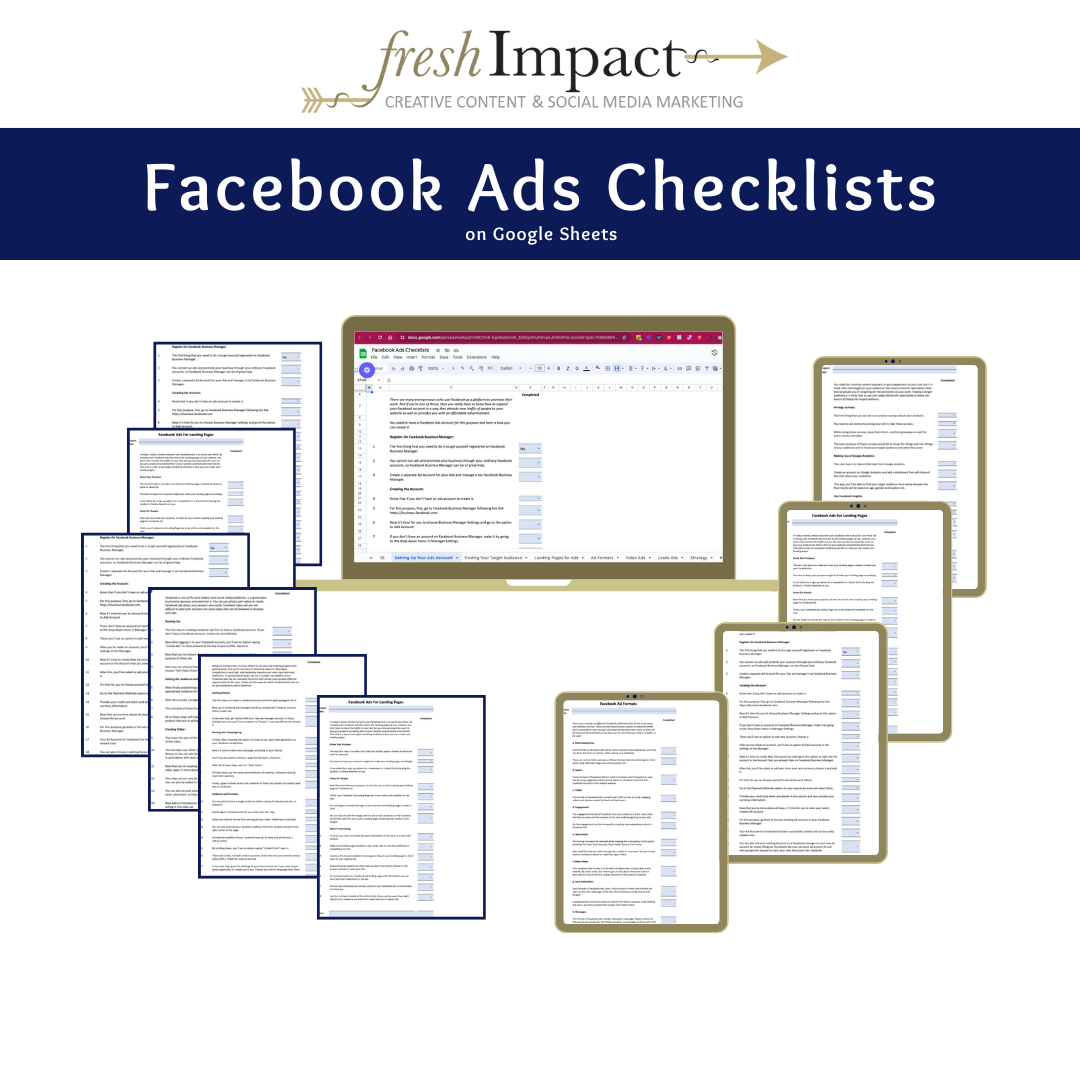 Facebook Ads Checklists