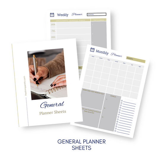 General Planner Sheets