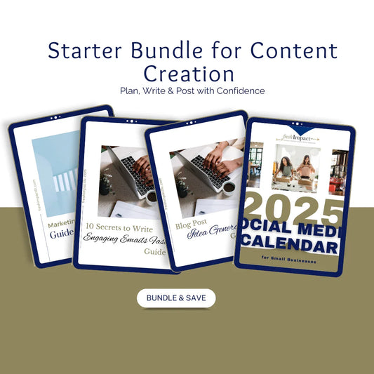 Content Creation Starter Bundle Kit
